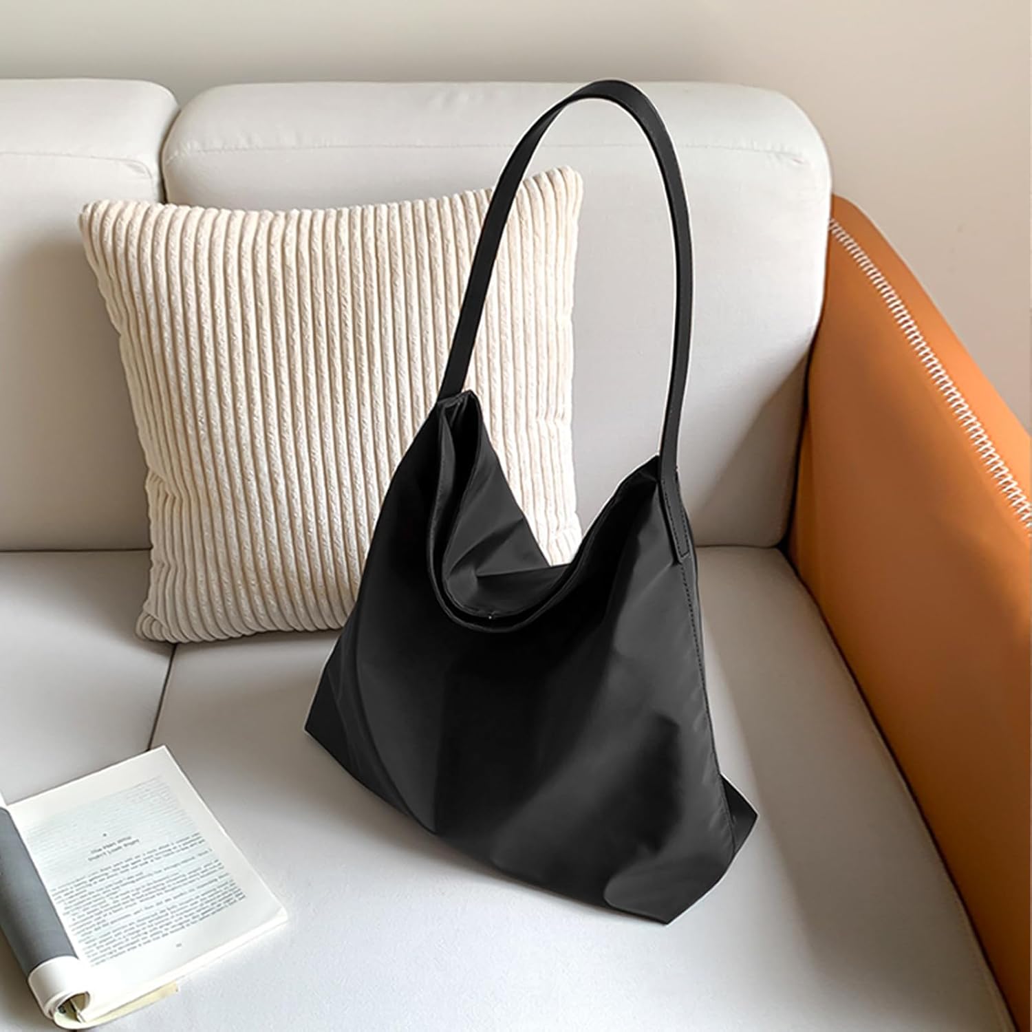 Thumbnail 2 de Gluckstar Große Damen-Umhängetasche aus Nylon – wasserdichter Shopper für Alltag, Arbeit & Reisen