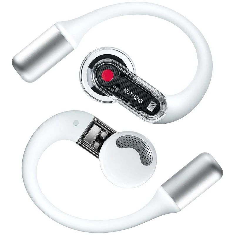 Detalle 2 de Nothing Ear (open) auriculares Open Sound 50° Blancos
