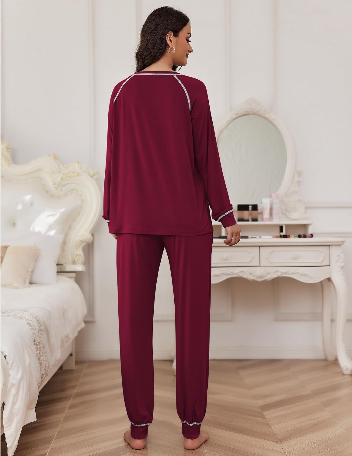 Thumbnail 3 de Ekouaer Women's Jogger Pajama Set