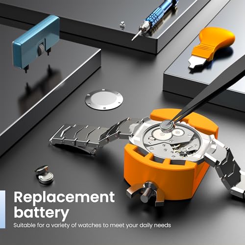 Detalle de JOREST Kit orologiaio: set completo per sostituzioni e apertura casse