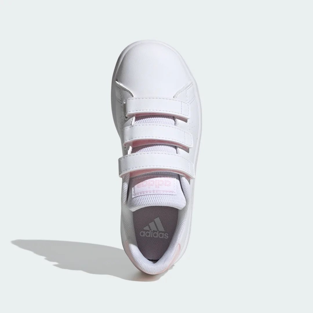 Detalle 2 de Zapatilla Advantage Court Lifestyle Hook-and-Loop de Adidas: comodidad diaria con cierre de velcro