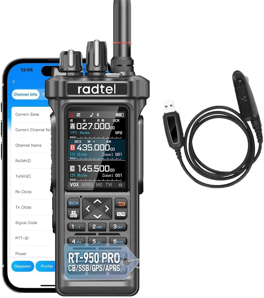 Radtel RT-950 PRO radio 10 W