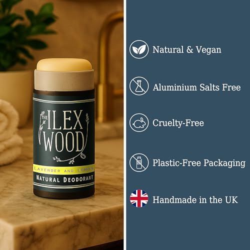 Detalle 2 de The Ilex Wood Natural Deodorant Lavender & Lemon Twin Pack 2x70ml
