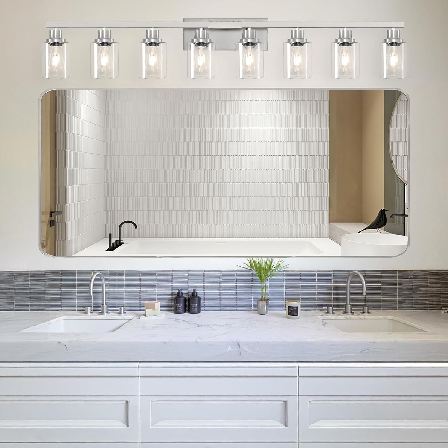 Detalle 2 de DIKAIDA 8-Light Vanity Light