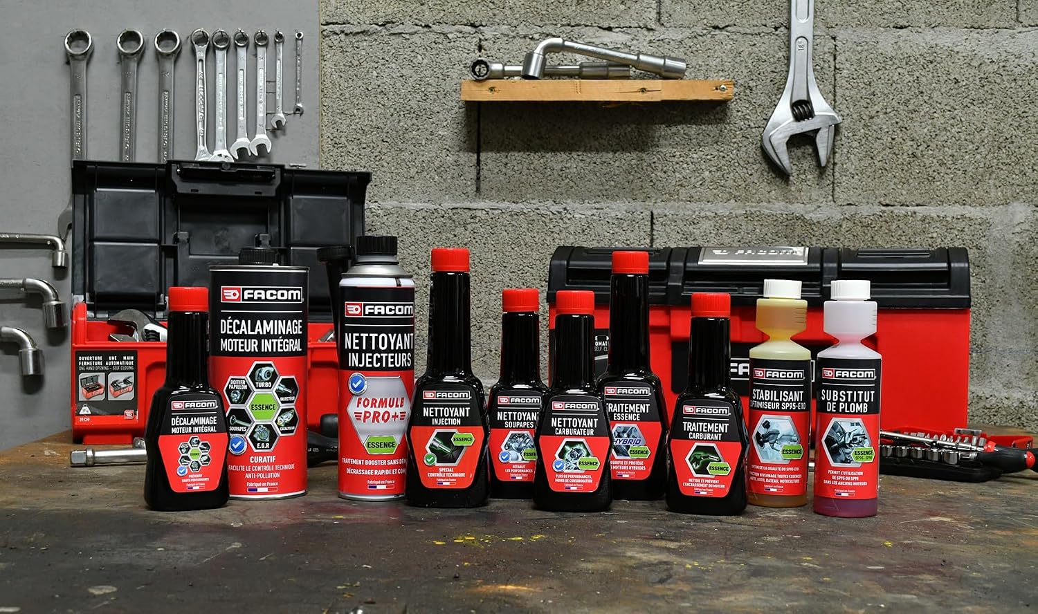Detalle 1 de Facom Nettoyant Carburateur 200 ml : dégraissant concentré pour carburateurs essence et motos