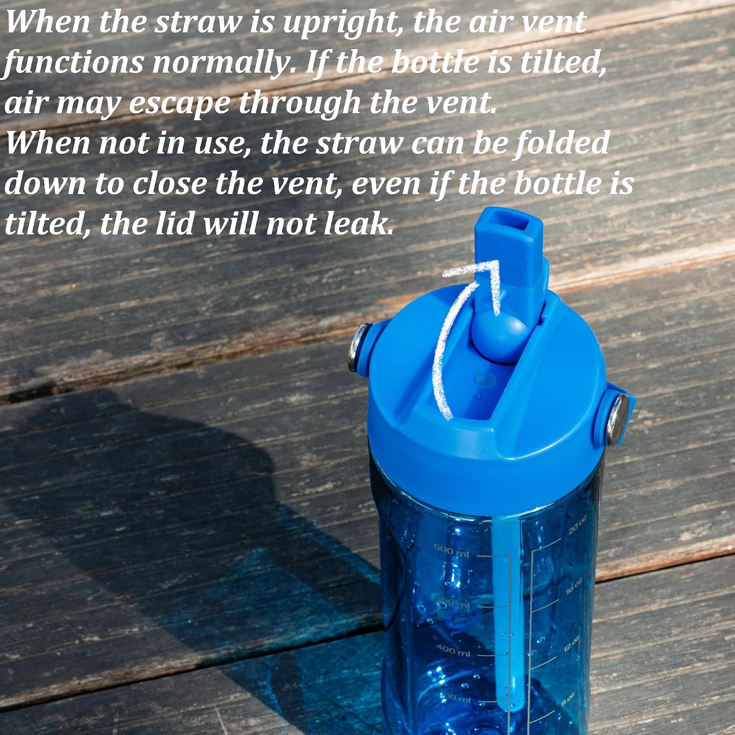 Thumbnail 2 de GOPPUS 600ml Clear Water Bottle