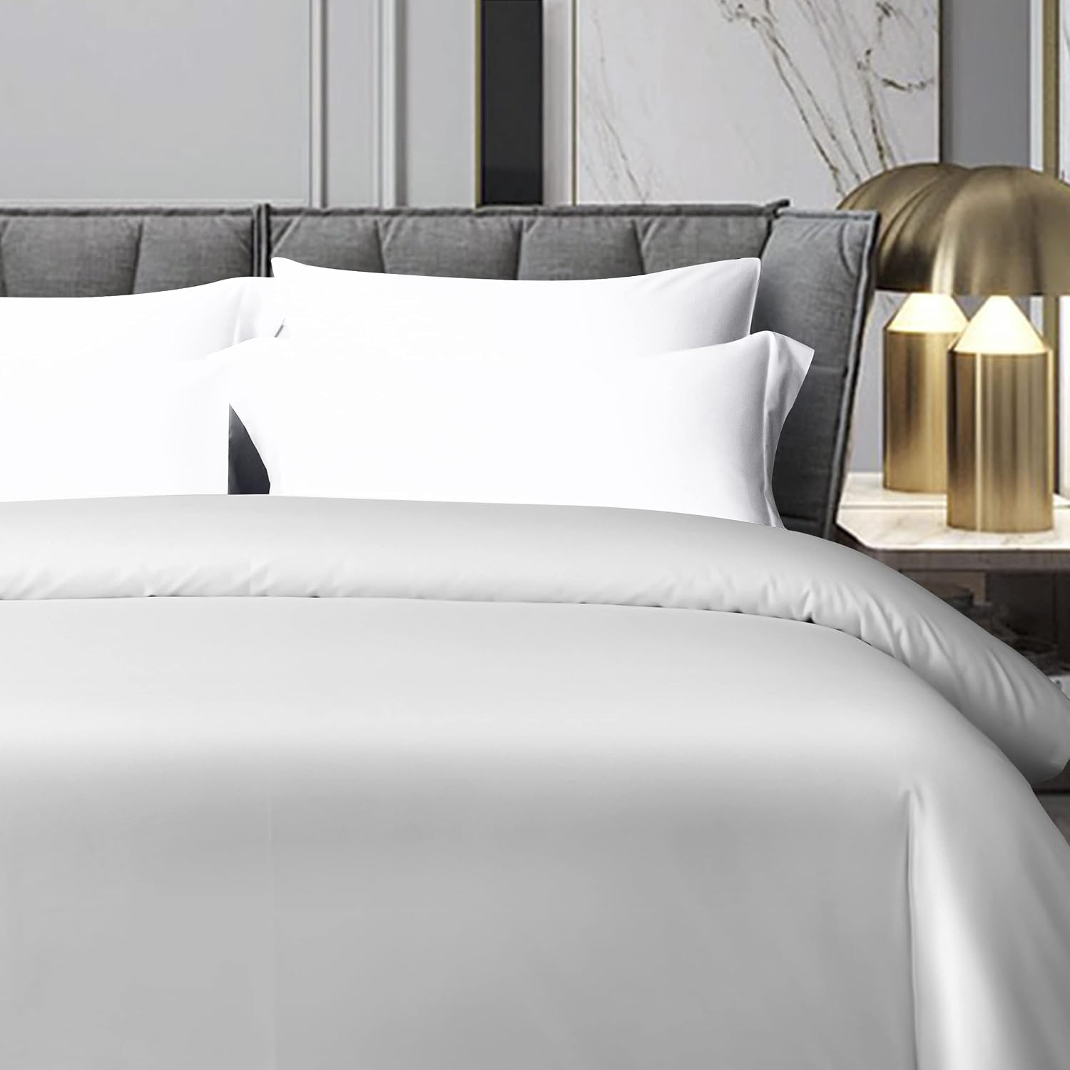 Thumbnail 1 de NTBAY 500 Thread Count Egyptian Cotton Pillowcases 50x75 cm