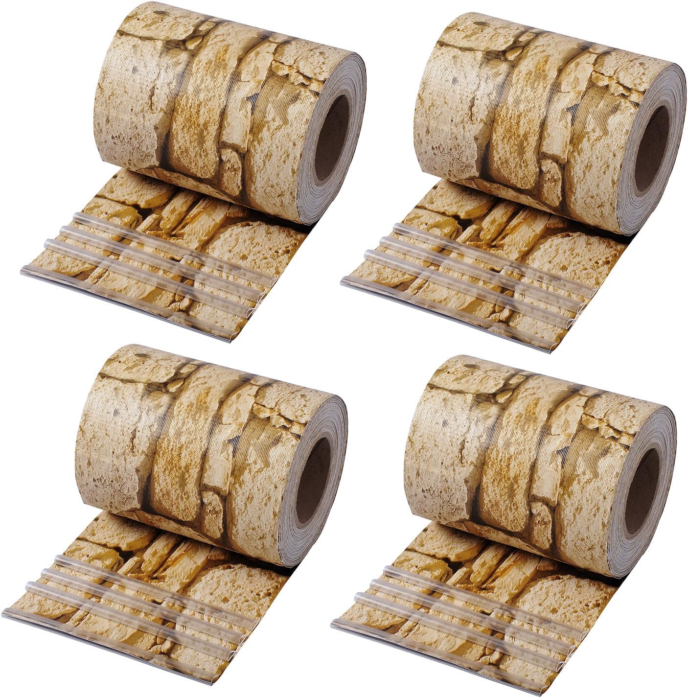 Thumbnail 6 de WOLTU Frangivista in PVC per recinzioni e balconi, 19 cm x 35 m con 25 clip, marrone