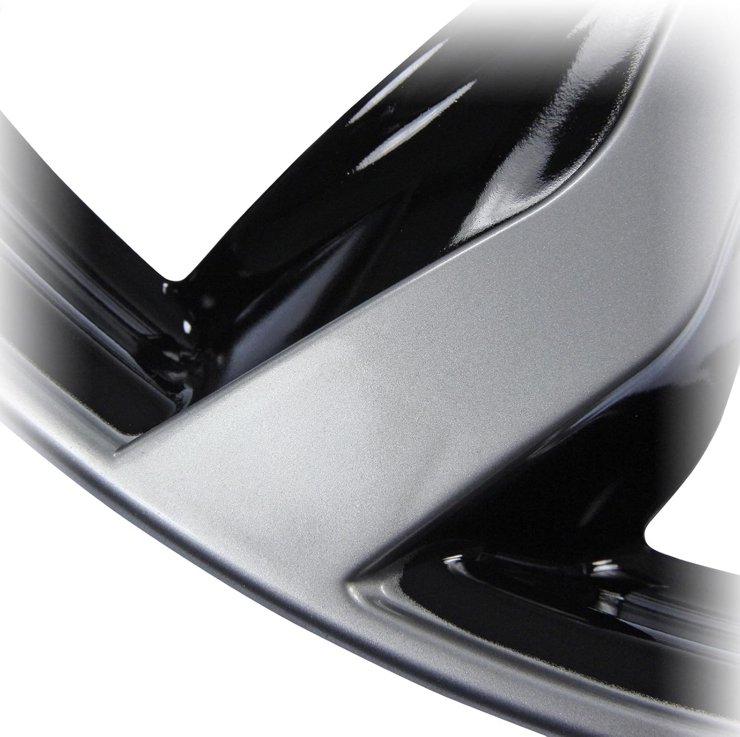 Thumbnail 3 de cartrend Daytona Radzierblenden 16 Zoll Schwarz Silber