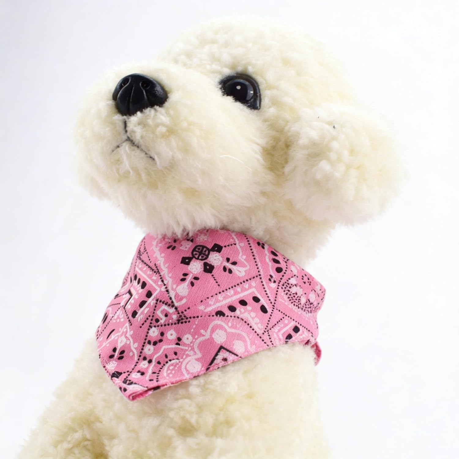 Detalle 2 de Ling & Bai 2Pcs Dog Bandana Adjustable S
