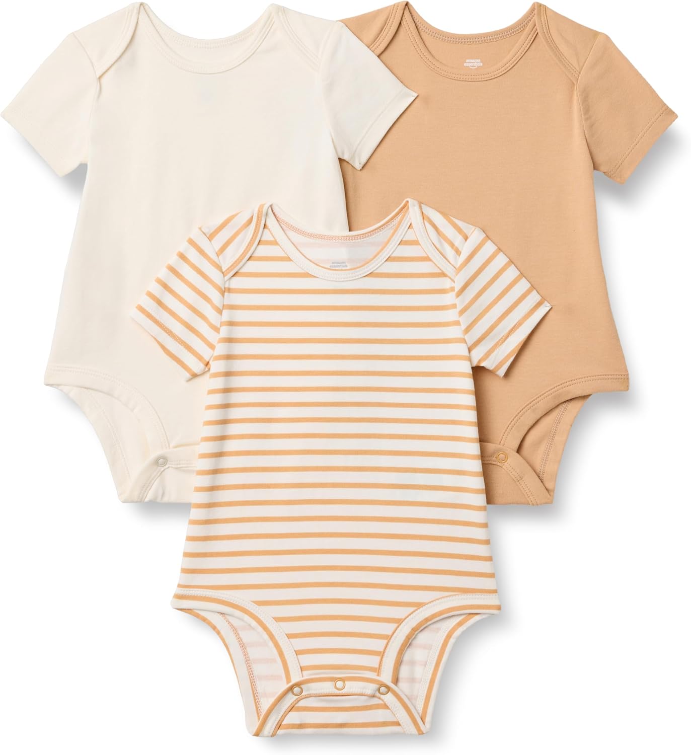 Thumbnail 6 de Amazon Essentials x Sofia Grainge Body Col Rond Manches Courtes Mixte Bébé, Lot de 3