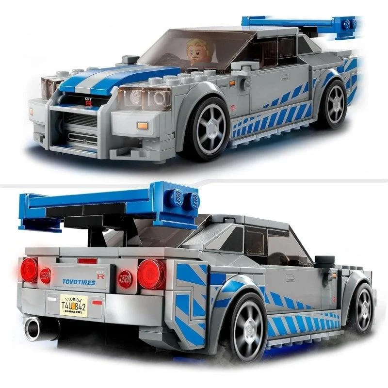 Detalle 2 de Lego coche de construcción Nissan Skyline GT-R34