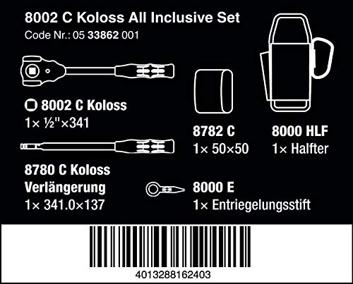 Detalle 2 de Koloss 8002 C All Inclusive Set — set completo para baño