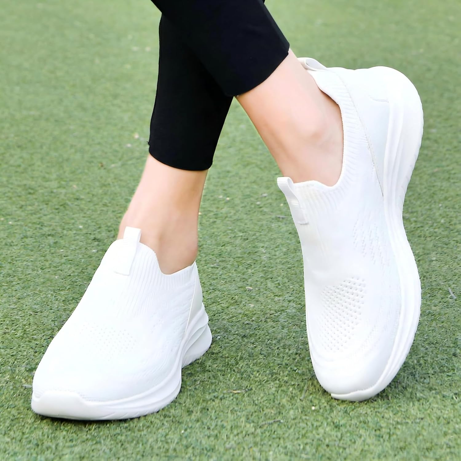Thumbnail 4 de TIOSEBON Slip On Shoes Women – Lightweight Breathable Mesh Trainers with Memory Foam