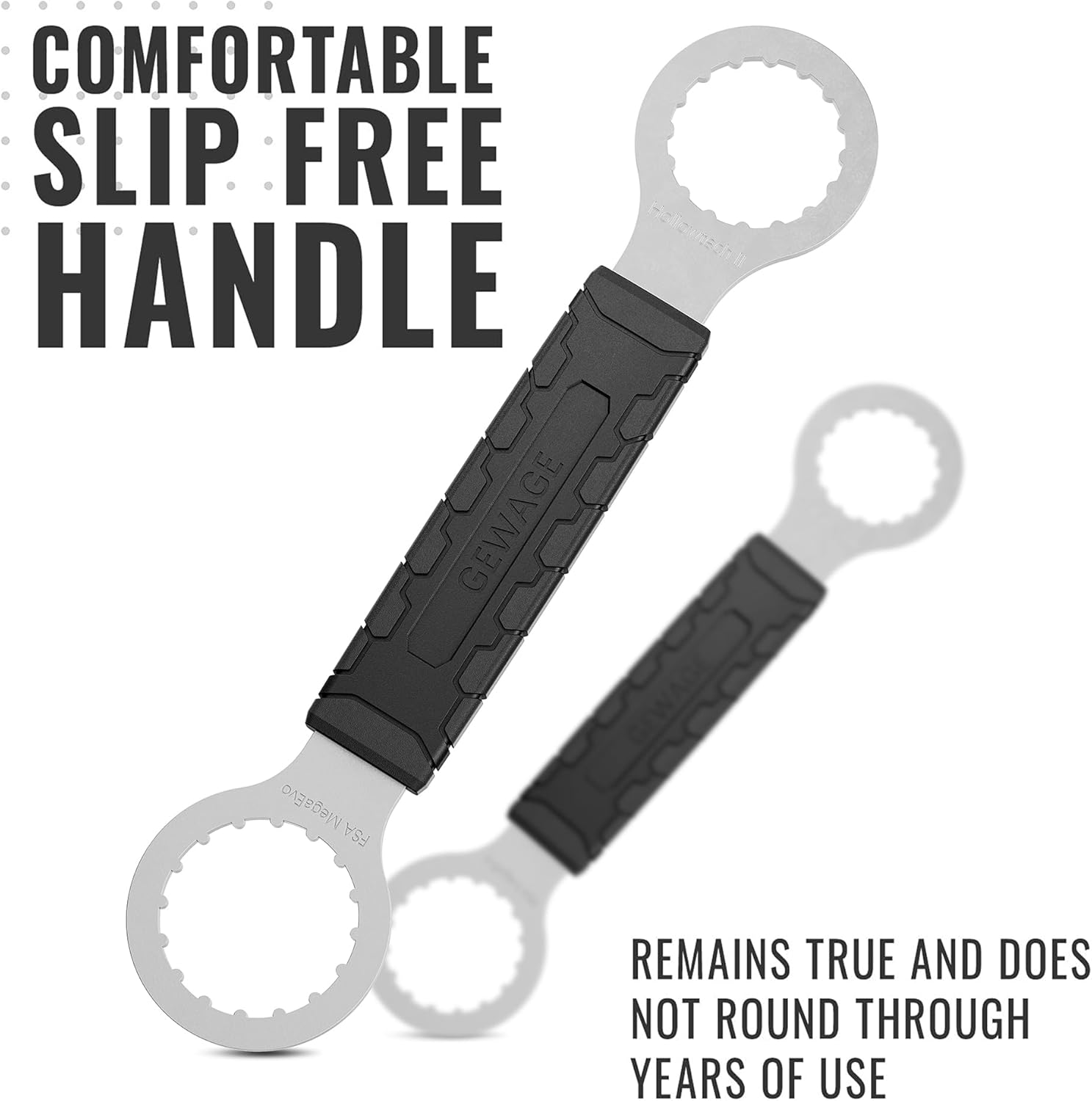 Thumbnail 3 de GEWAGE outil de verrouillage central de vélo pour Shimano Hollowtech II (compatible BB9000, BBR60, Truvativ GXP, FSA Mega Evo)