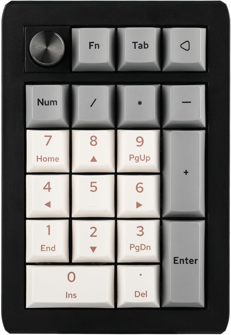Detalle de EPOMAKER EK21 VIA hot-swap numpad