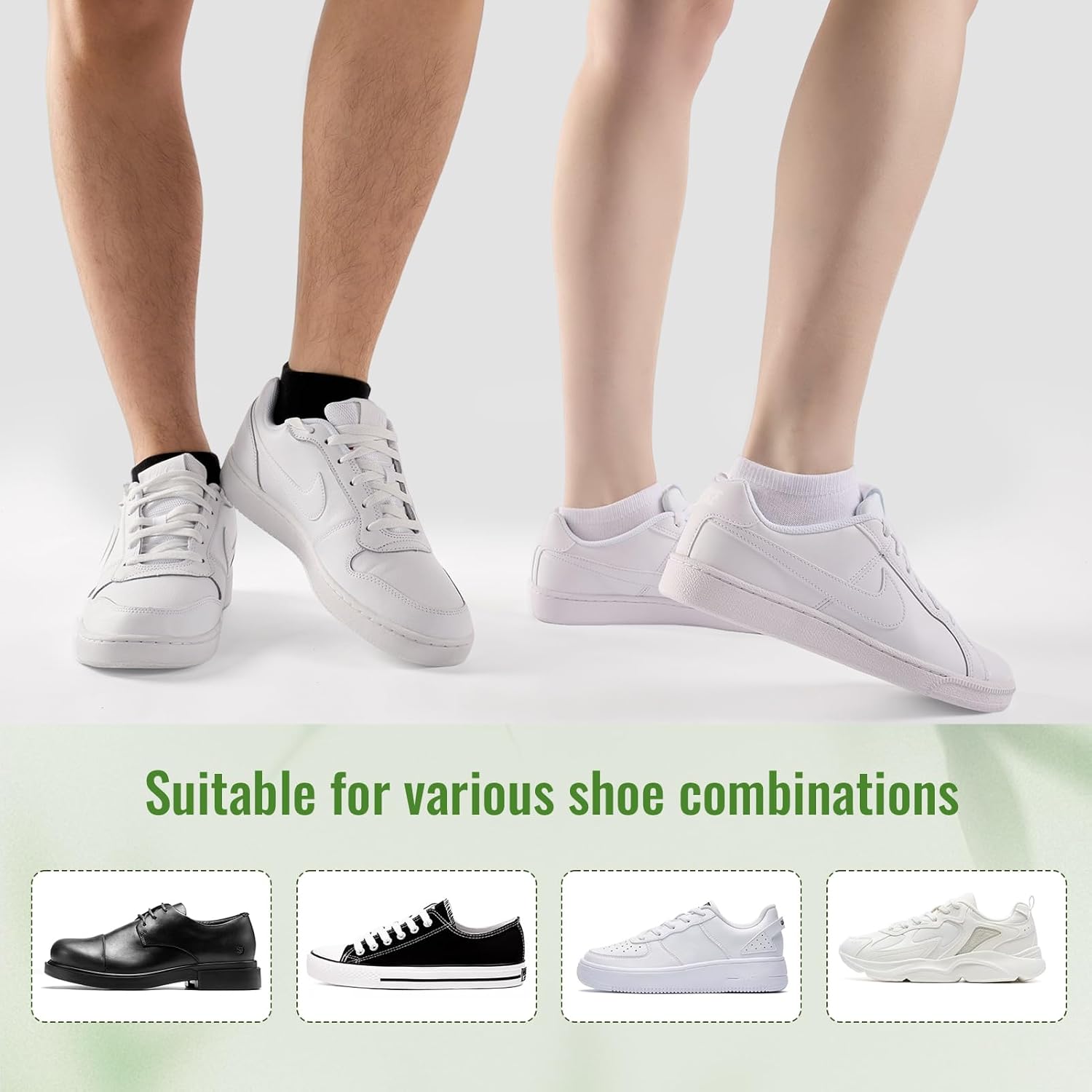 Thumbnail 5 de Effeet calzini corti uomo/donna in bambù (10/20 paia), estivi traspiranti anti-sudore