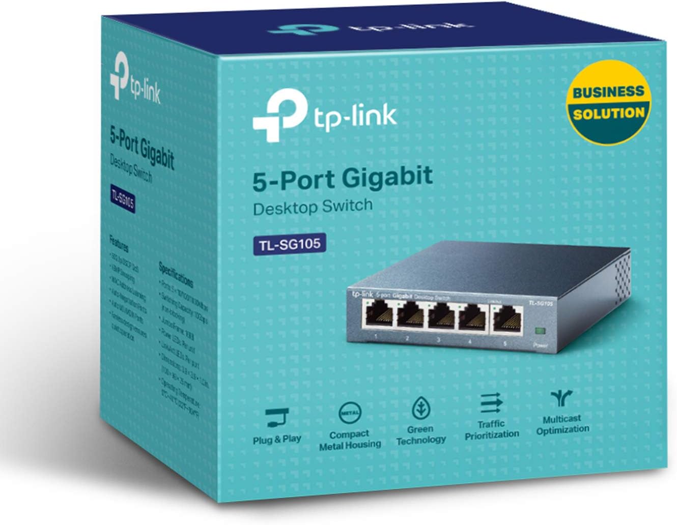 Thumbnail 6 de TP-Link TL-SG105 5-Port Ethernet Switch