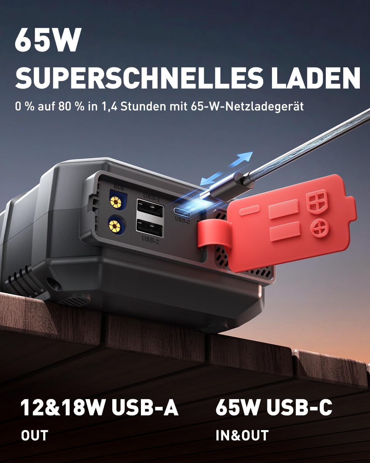Thumbnail 3 de ANFLAG 7000A 26800mAh Starthilfe Powerbank