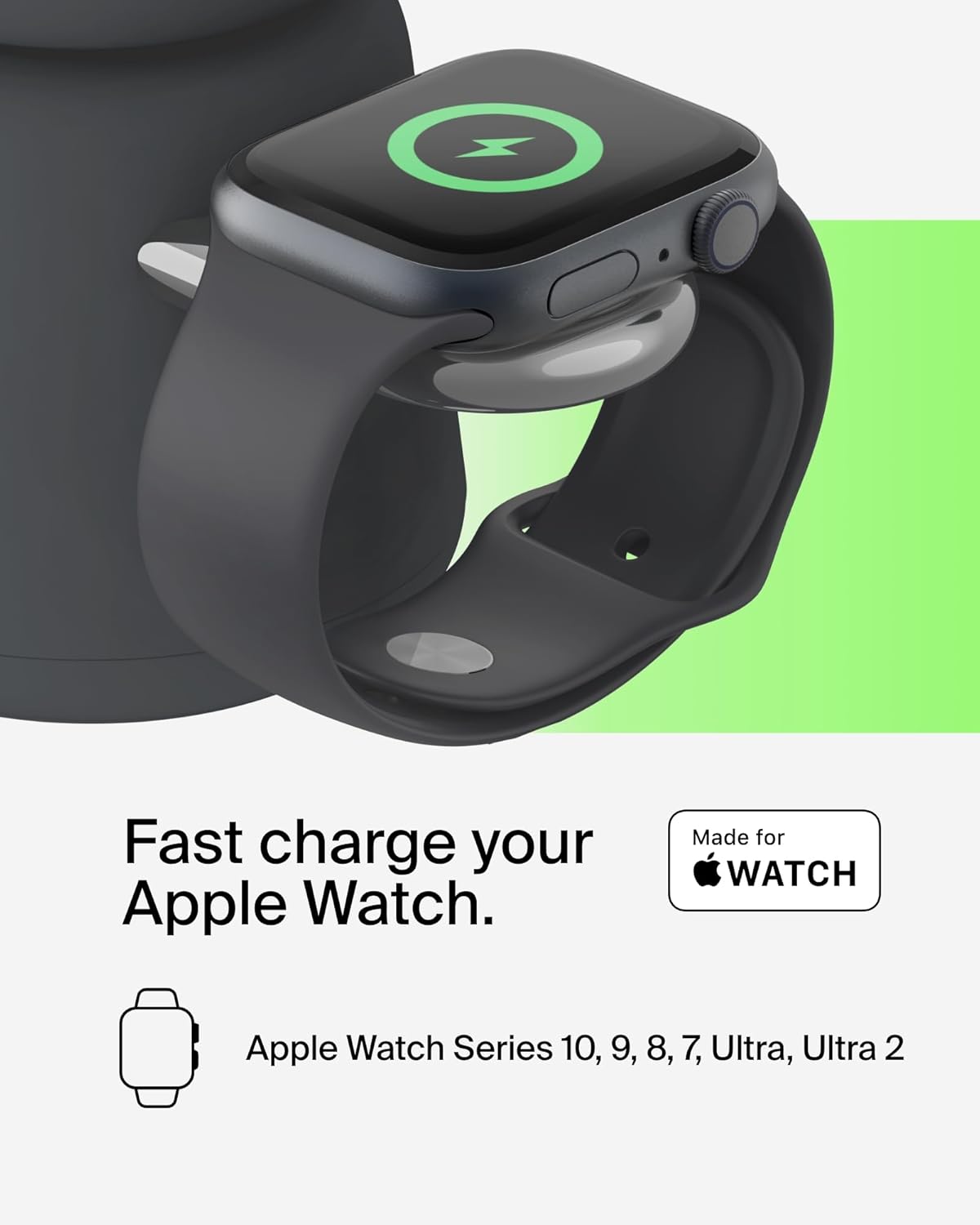 Detalle 2 de Belkin BoostCharge Pro 2-in-1 Wireless Charger