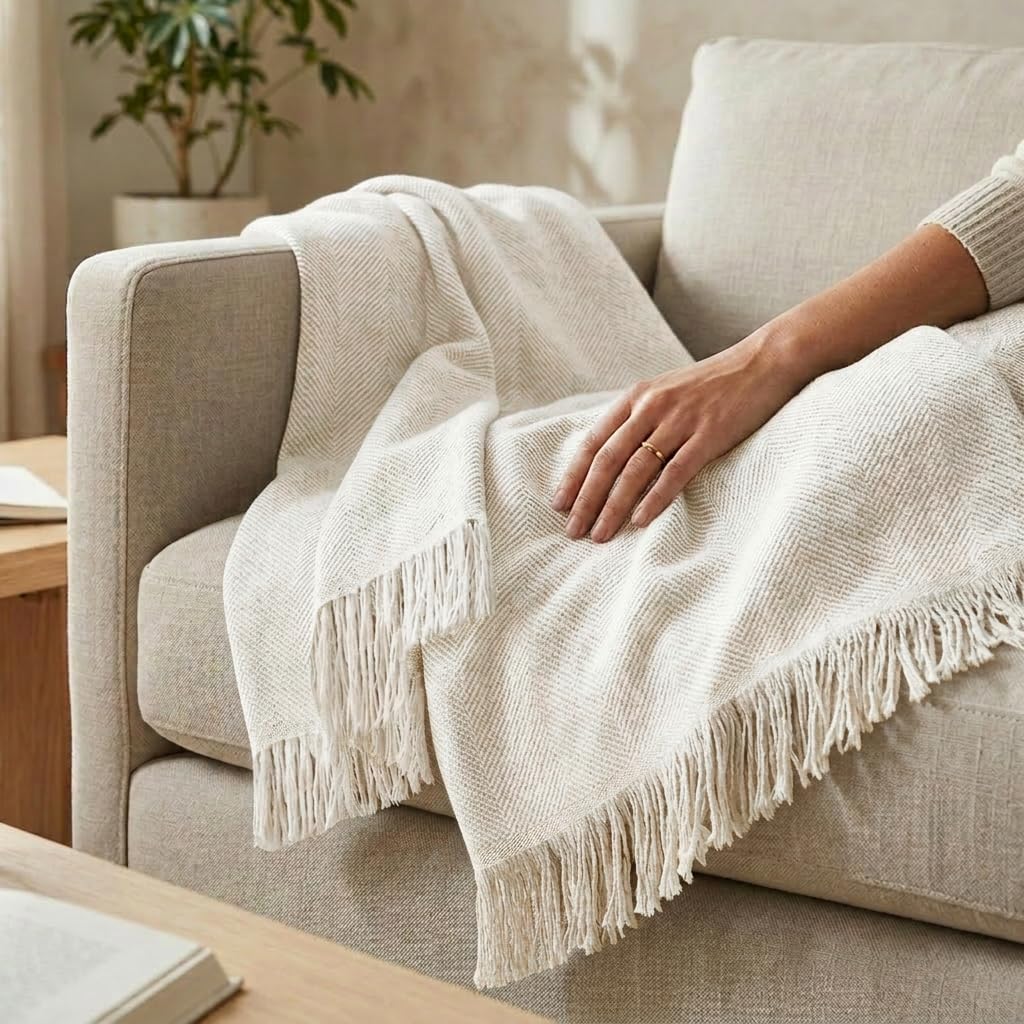 Thumbnail 1 de Martina Home Spiga Foulard polyvalent 260×300 cm 🧣
