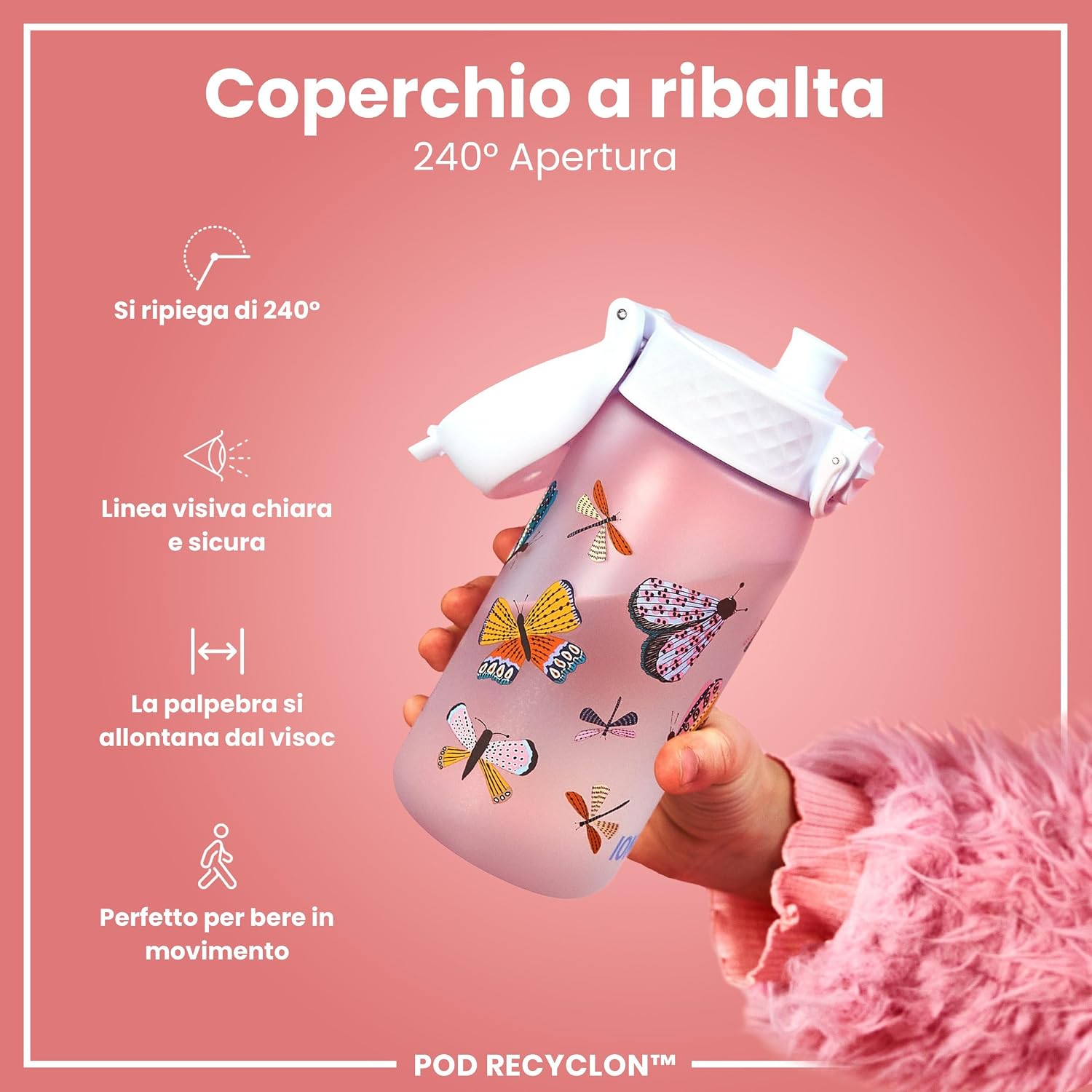 Detalle 2 de ION8 Borraccia 350ml per bambini