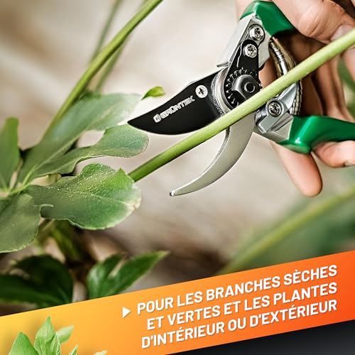 Thumbnail 4 de GRÜNTEK Sécateur de Jardin Professionnel Faucon – Coupe précise, confort et robustesse