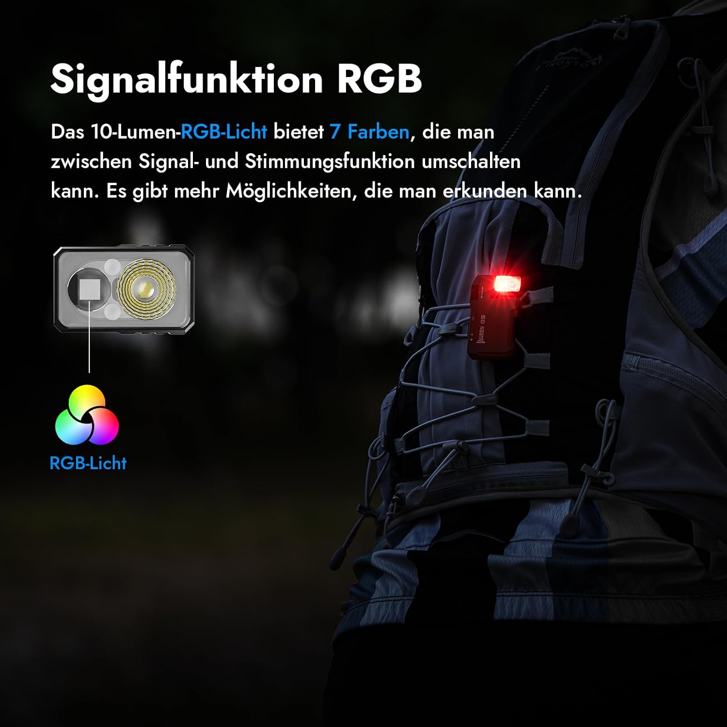 Thumbnail 4 de WUBEN G5 Mini Taschenlampe 400 Lumen 🔦
