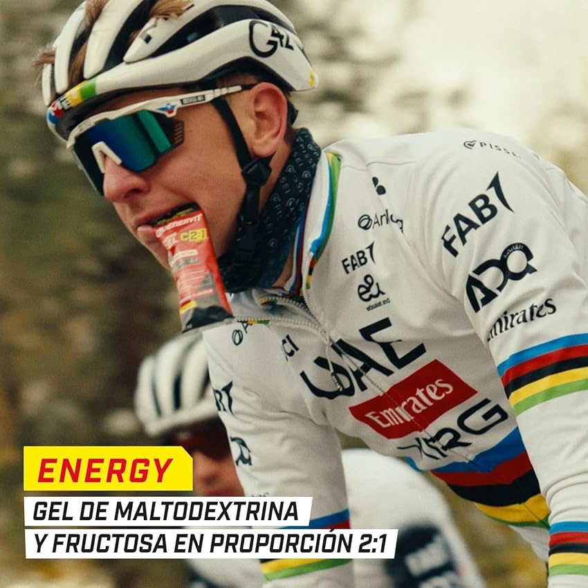Detalle de Enervit Carbo Gel C2:1PRO Mango gel energético 40 g 🍫
