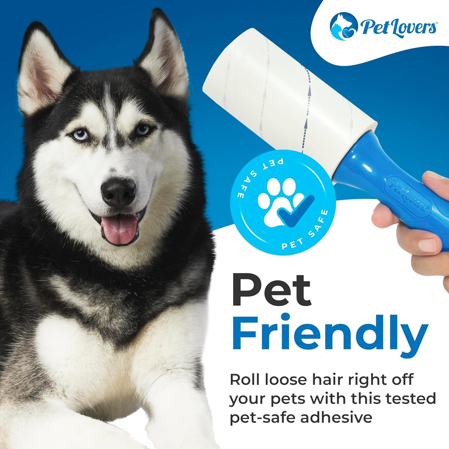 Detalle 2 de PetLovers Extra Sticky Lint Roller 450 Sheets