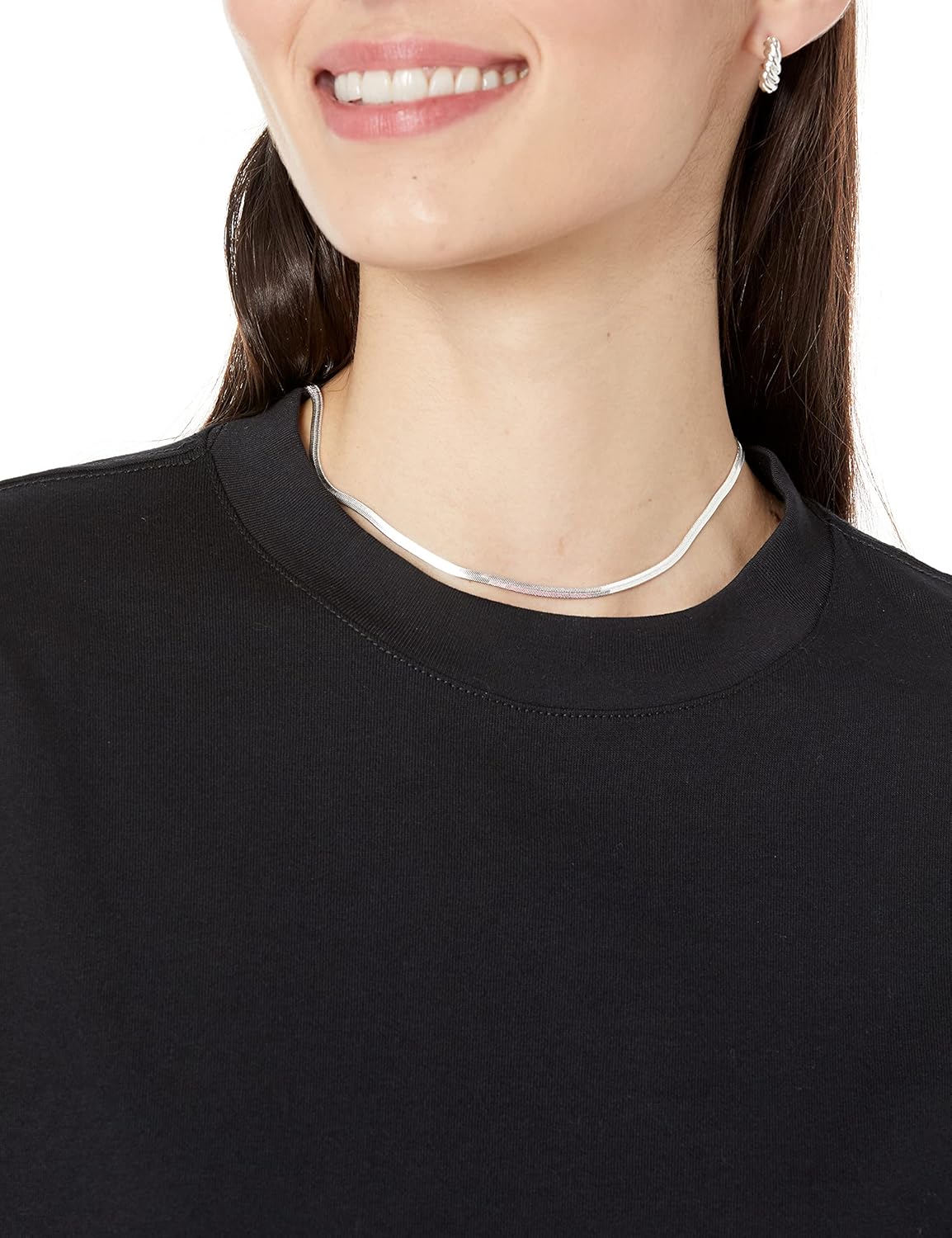 Detalle de Amazon Essentials Women's Organic Cotton Drop-Shoulder Relaxed Boxy Short-Sleeved T-Shirt (Plus Size)