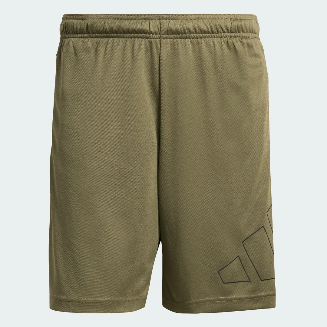 Thumbnail 3 de Pantalón corto de entrenamiento de piqué Essentials Base de Adidas (Verde)