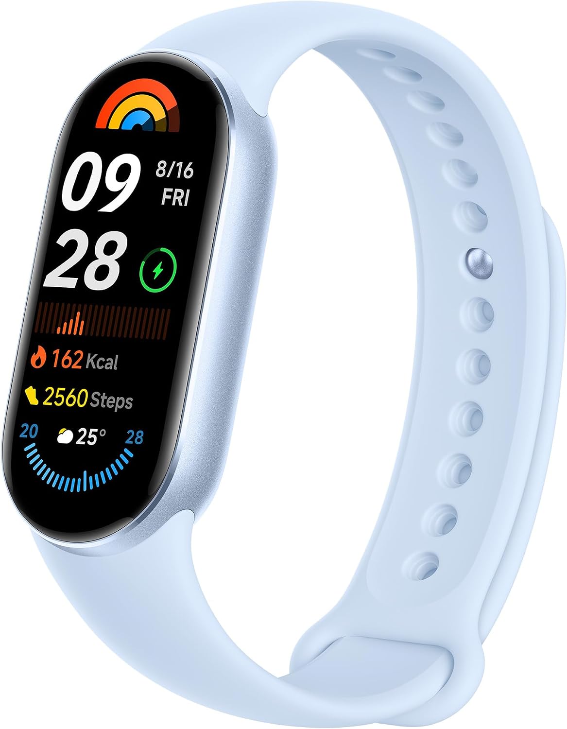 Detalle de XIAOMI Smart Band 9 Arctic Blue