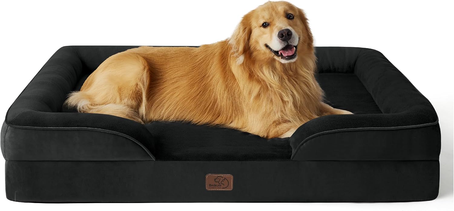 Detalle de Bedsure Extra Large Dog Sofa Bed 122x89x20cm