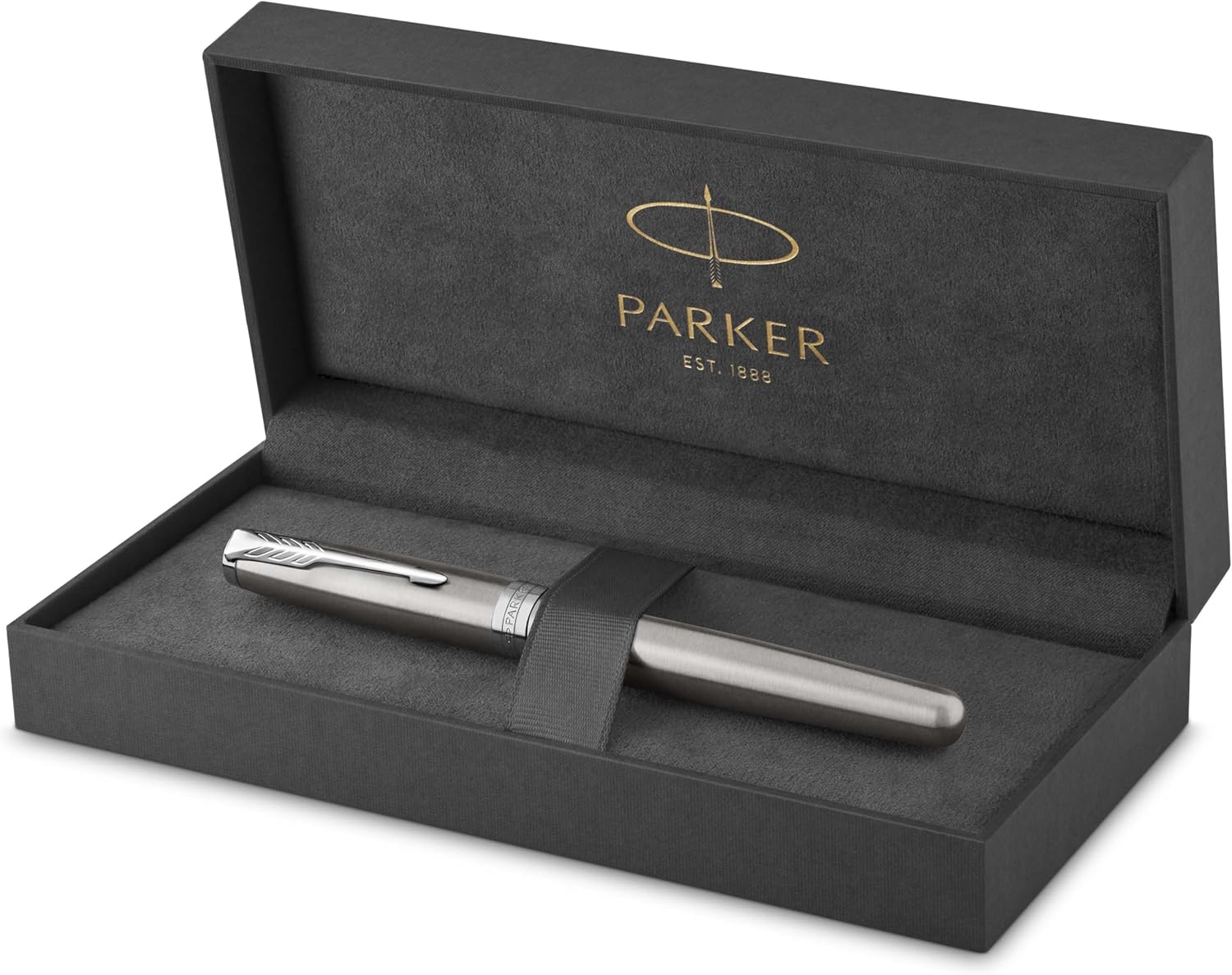 Thumbnail 6 de Parker Sonnet roller inchiostro con punta sottile, finitura oro su laccatura nera (con confezione regalo)