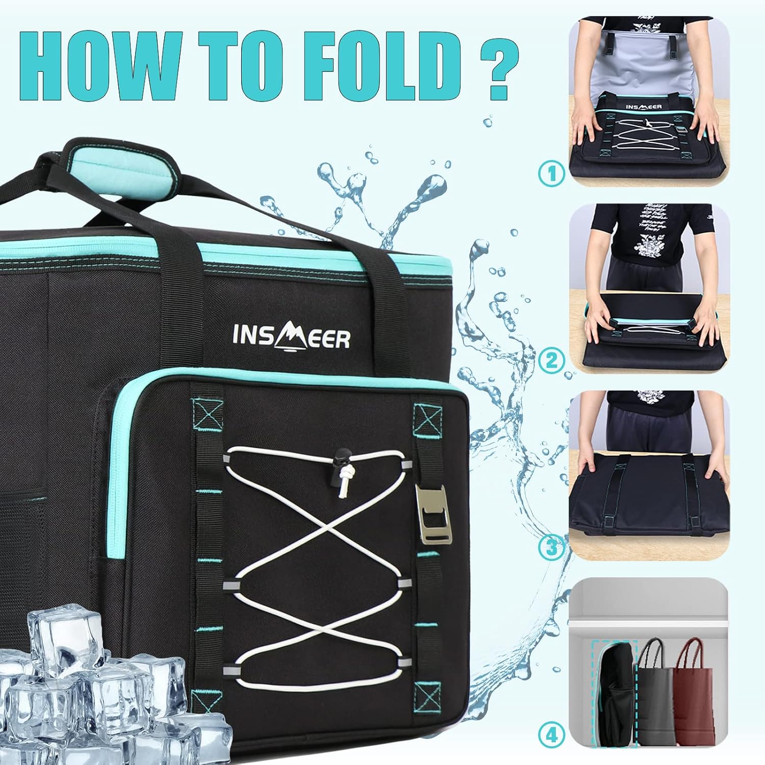 Thumbnail 5 de INSMEER Large Cooler Bag 55L
