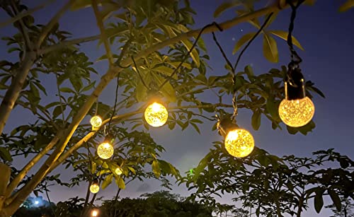 Thumbnail 12 de sylvwin G40 Guirnalda de luces exterior 18 m, 8 modos blanco cálido