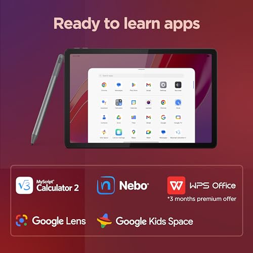 Thumbnail 8 de Lenovo Tab M11 Android Tablet (11”) with Pen, 4GB RAM, 128GB, Luna Grey