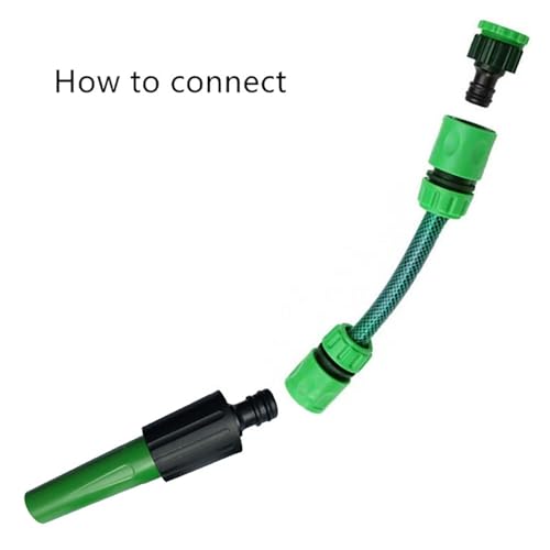 Detalle de Yiting Garden Hose 5m–50m with Spray Nozzle and Fittings