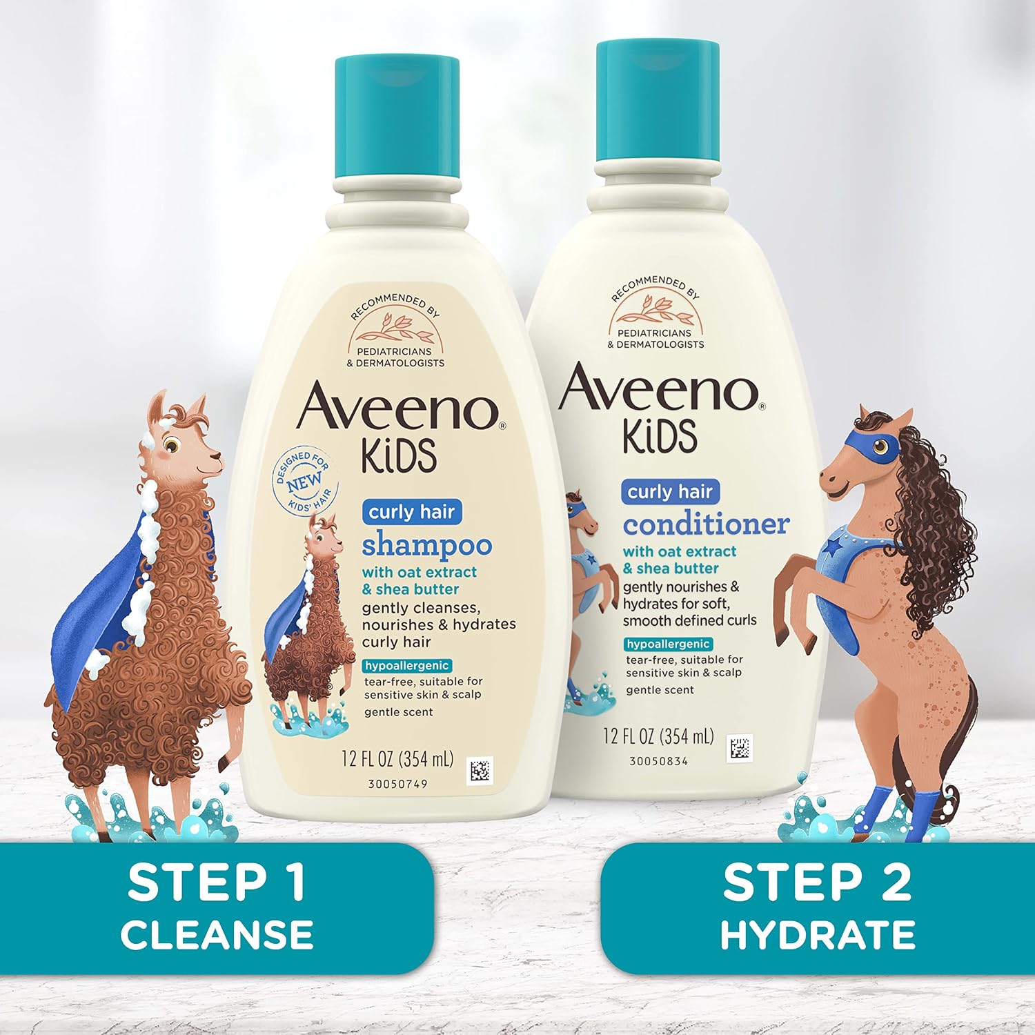 Thumbnail 2 de Aveeno Kids Curly Hair Conditioner 12 fl. oz