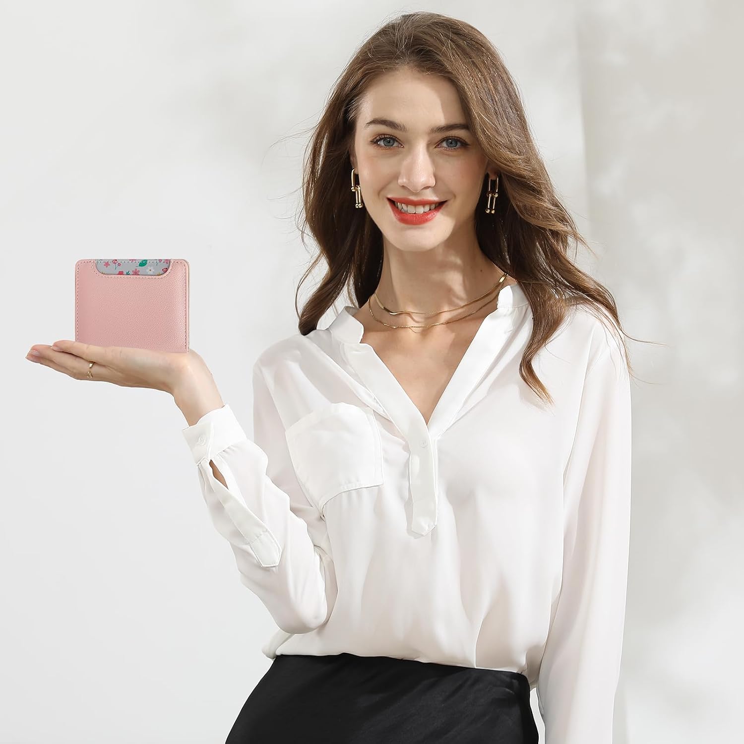 Thumbnail 6 de Pomelo Best RFID wallet 10.5 cm pink