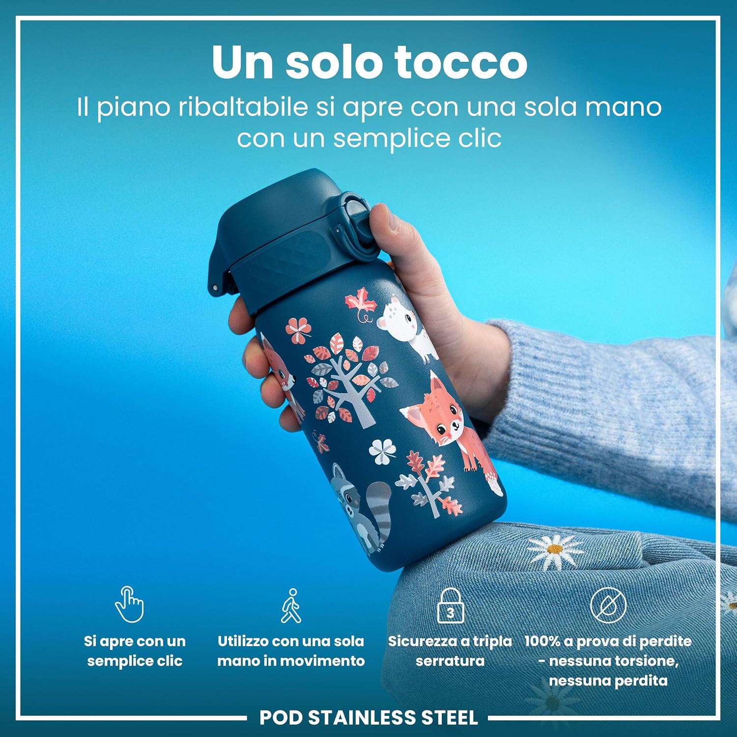 Detalle de Ion8 Borraccia 400ml per bambini