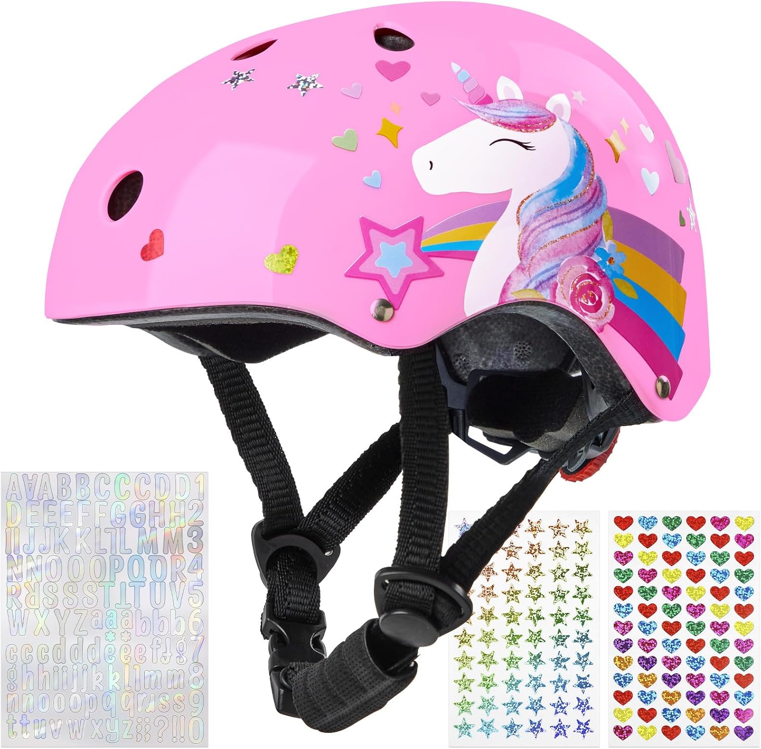 Detalle de Kids Bike Helmet Unicorn Castle 48–54cm