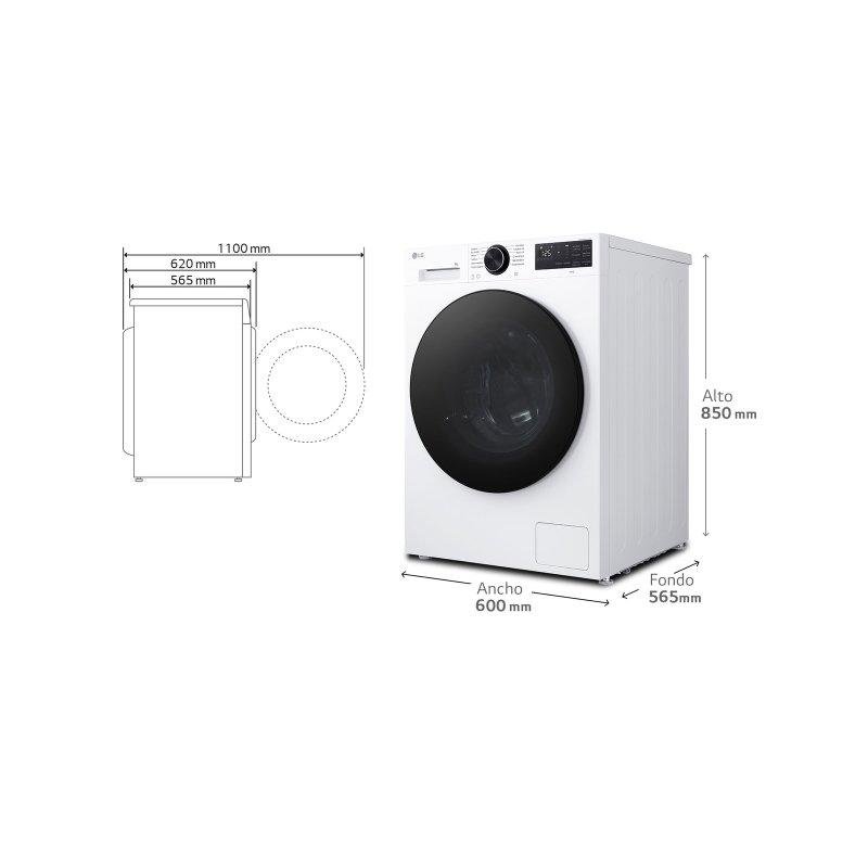 Thumbnail 3 de LG F4X5009TLB lavadora 9 kg AI Direct Drive