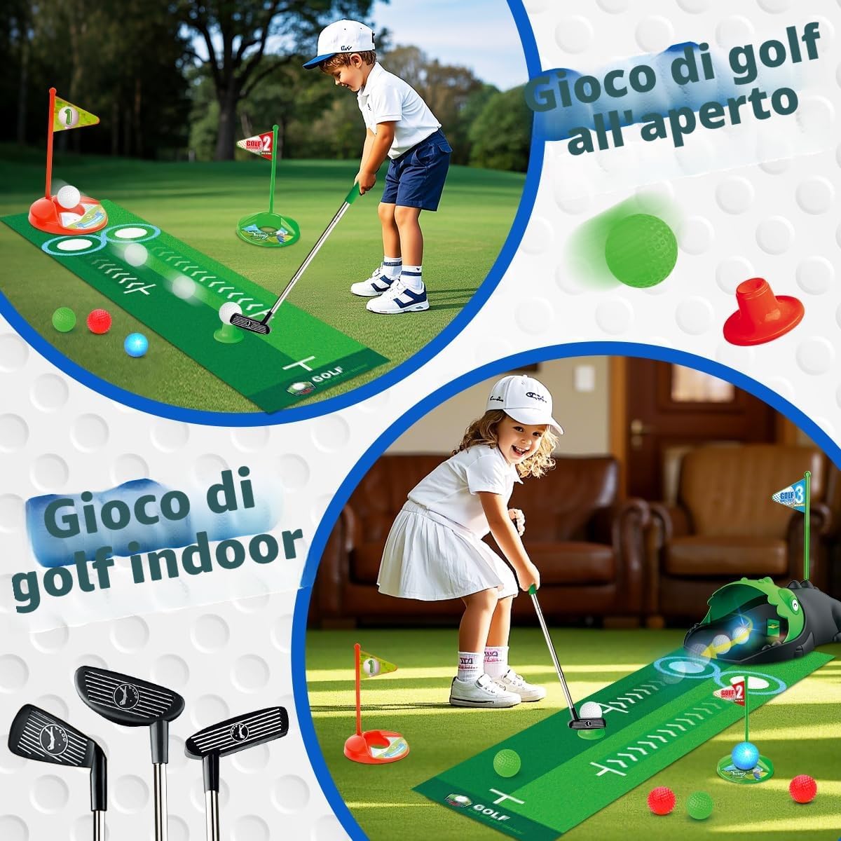 Detalle 2 de Clemas Golf Bambini 3+ LED