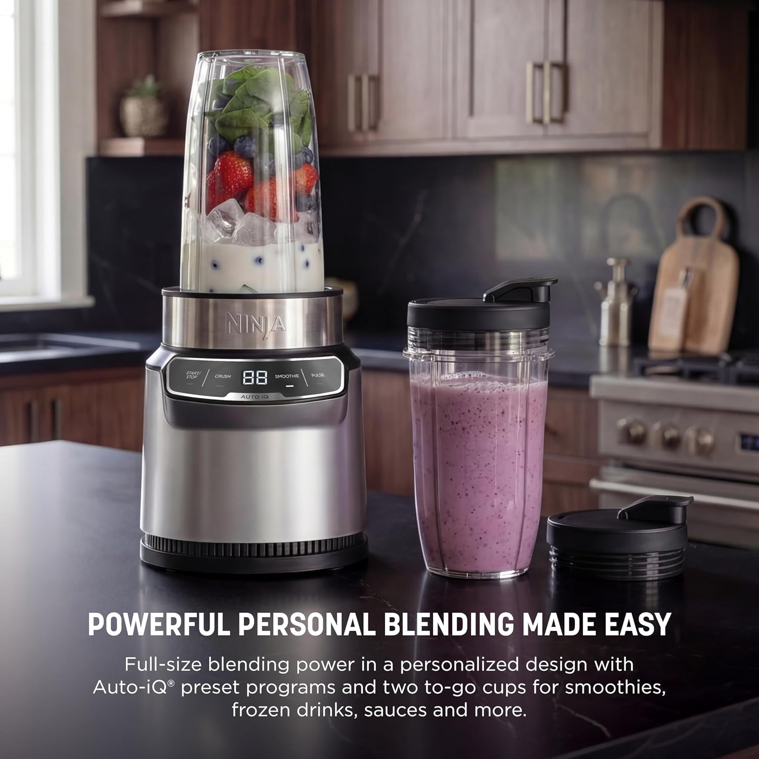 Detalle 2 de Ninja BN401 Nutri Pro 24oz Blender 🥤