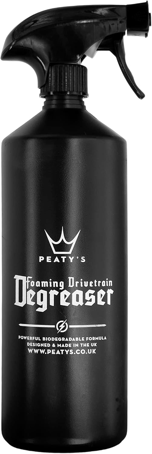 Detalle de Peaty's Sgrassatore Catena Bici in Schiuma 1 L – Detergente professionale per trasmissioni, ugello regolabile