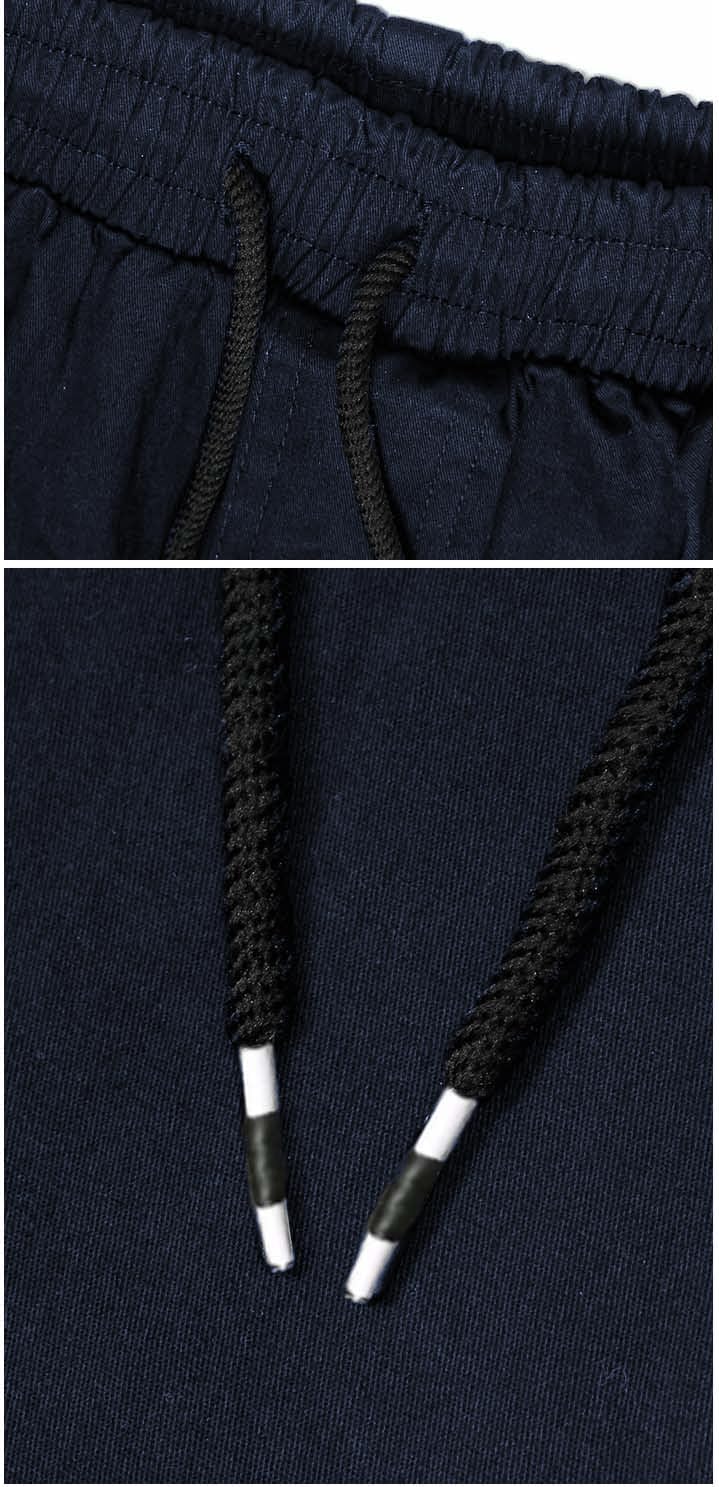 Thumbnail 3 de LIUPMWE Pantalon chino cargo en coton 100% à cordon de serrage pour homme