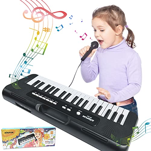 Thumbnail 8 de Teclado de Piano para Niños con 37 Teclas y Micrófono de Noaideoi – juego educativo portátil