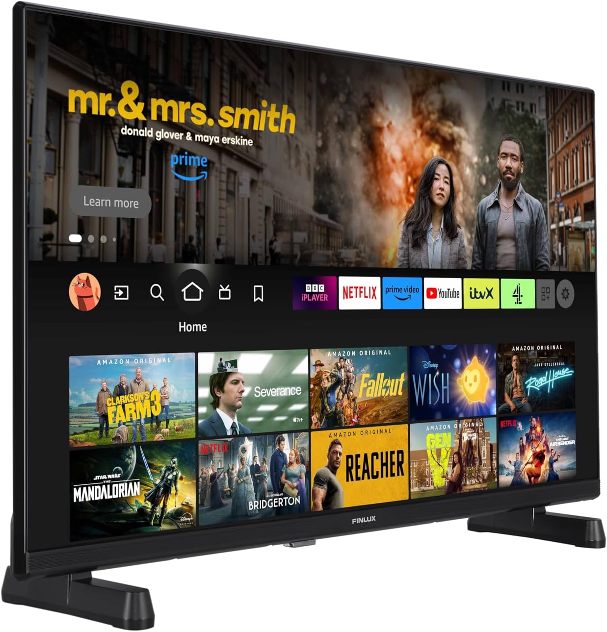 Thumbnail 1 de Finlux MH24F 32 inch HD Ready Smart TV with Fire TV, HDR10 and Dolby/DTS Audio